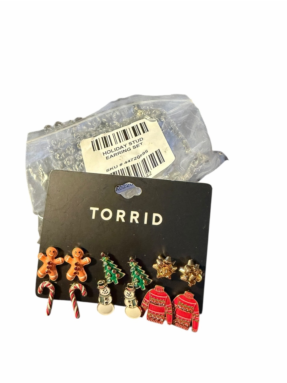 TORRID Holiday Stud Earring Set of 6 pairs